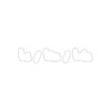 he/him/hole pronouns Kiss-Cut Sticker - Image 12