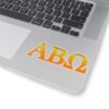 ΑΒΩ Frat Kiss-Cut Sticker - Image 15