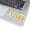 ΑΒΩ Frat Kiss-Cut Sticker - Image 18