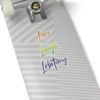 Live Laugh Lobotomy (Rainbow) Kiss-Cut Sticker - Image 8